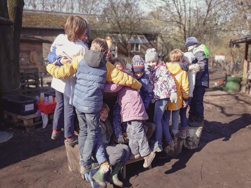 Gruppe Kinder